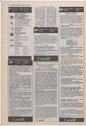 Le Soleil de Colombie, March 15, 1985, page 14