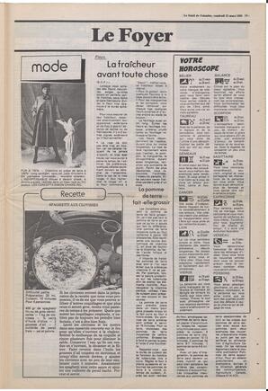 Le Soleil de Colombie, March 15, 1985, page 13