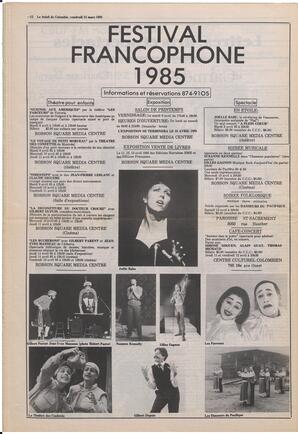 Le Soleil de Colombie, March 15, 1985, page 12