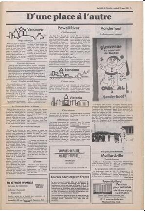 Le Soleil de Colombie, March 15, 1985, page 3