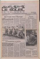 Le Soleil de Colombie, March 8, 1985