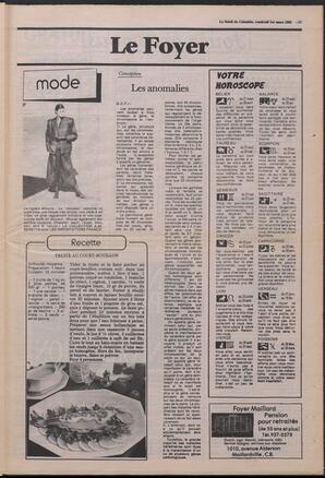 Le Soleil de Colombie, March 1, 1985, page 17