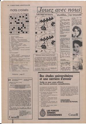 Le Soleil de Colombie, February 22, 1985, page 18