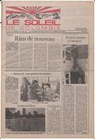 Le Soleil de Colombie, February 15, 1985