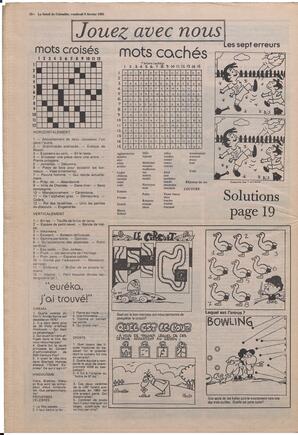 Le Soleil de Colombie, February 8, 1985, page 18