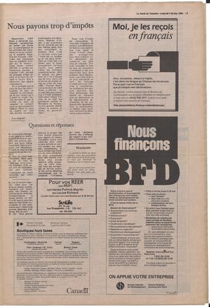Le Soleil de Colombie, February 8, 1985, page 9