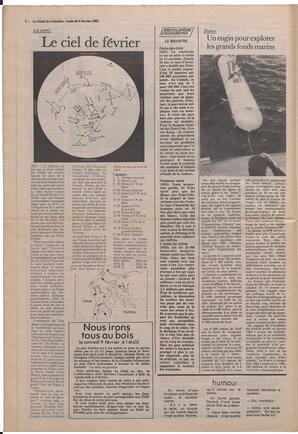 Le Soleil de Colombie, February 8, 1985, page 6