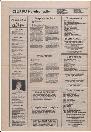 Le Soleil de Colombie, February 1, 1985, page 10