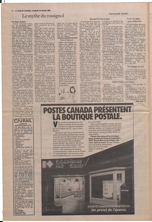 Le Soleil de Colombie, February 1, 1985, page 6