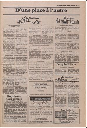 Le Soleil de Colombie, February 1, 1985, page 3