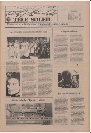 Le Soleil de Colombie, January 25, 1985, page 7