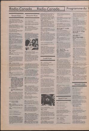 Le Soleil de Colombie, January 18, 1985, page 8