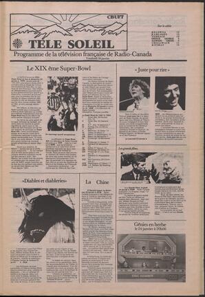 Le Soleil de Colombie, January 18, 1985, page 7