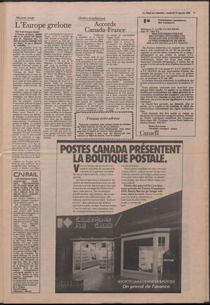 Le Soleil de Colombie, January 18, 1985, page 5