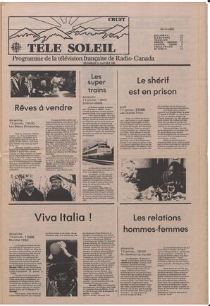 Le Soleil de Colombie, January 11, 1985, page 9