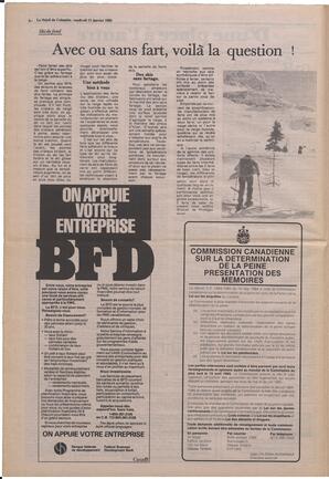 Le Soleil de Colombie, January 11, 1985, page 4