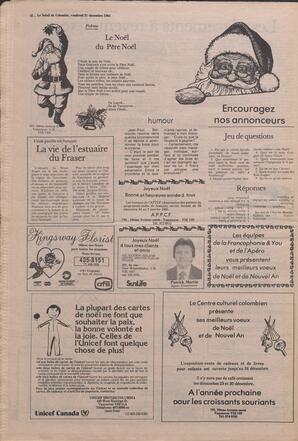 Le Soleil de Colombie, December 21, 1984, page 32
