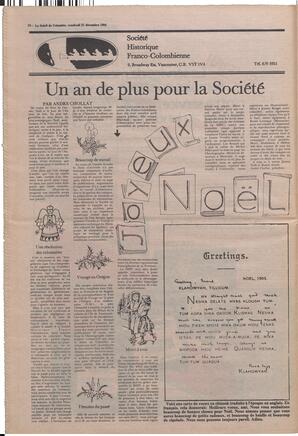 Le Soleil de Colombie, December 21, 1984, page 12