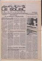 Le Soleil de Colombie, December 14, 1984