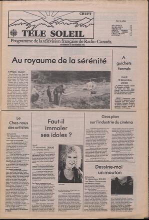 Le Soleil de Colombie, December 14, 1984, page 7
