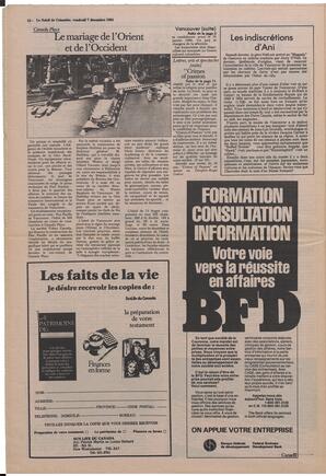 Le Soleil de Colombie, December 7, 1984, page 12
