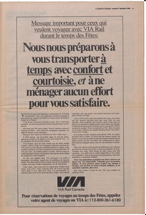 Le Soleil de Colombie, December 7, 1984, page 5