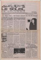 Le Soleil de Colombie, November 23, 1984