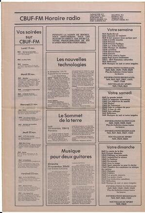 Le Soleil de Colombie, November 16, 1984, page 12