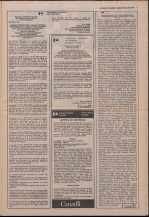 Le Soleil de Colombie, October 26, 1984, page 5