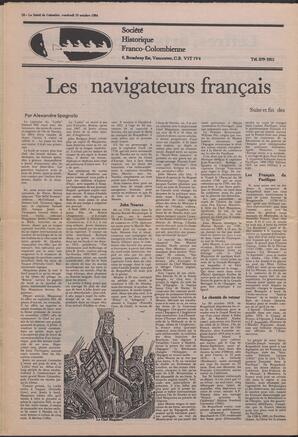 Le Soleil de Colombie, October 19, 1984, page 12