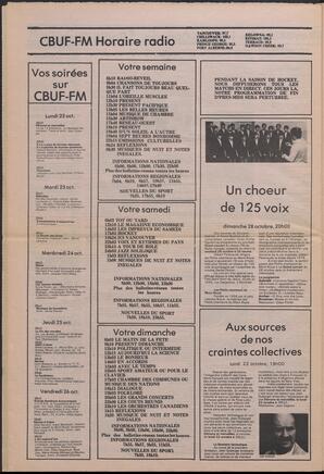 Le Soleil de Colombie, October 19, 1984, page 10