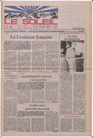 Le Soleil de Colombie, October 12, 1984