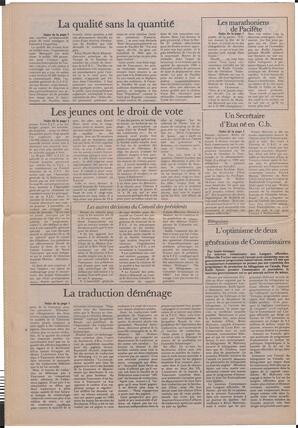Le Soleil de Colombie, September 28, 1984, page 16