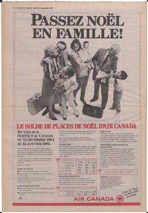 Le Soleil de Colombie, September 21, 1984, page 16