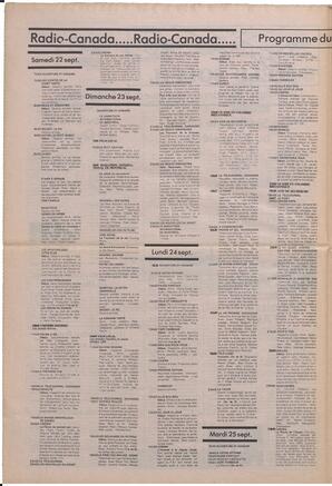 Le Soleil de Colombie, September 21, 1984, page 8