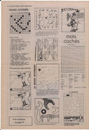Le Soleil de Colombie, September 7, 1984, page 14