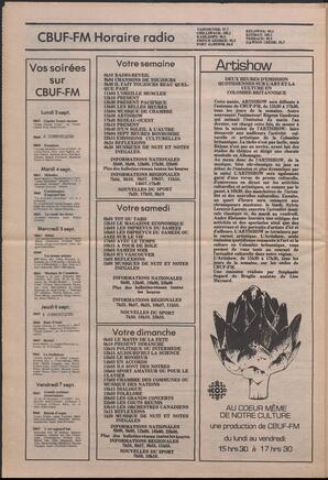 Le Soleil de Colombie, August 31, 1984, page 10