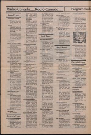 Le Soleil de Colombie, August 31, 1984, page 8