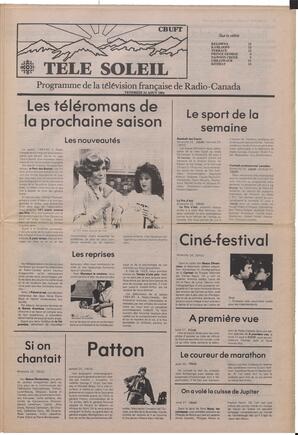 Le Soleil de Colombie, August 24, 1984, page 7