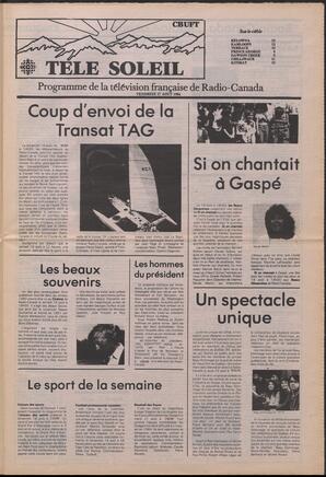 Le Soleil de Colombie, August 17, 1984, page 5