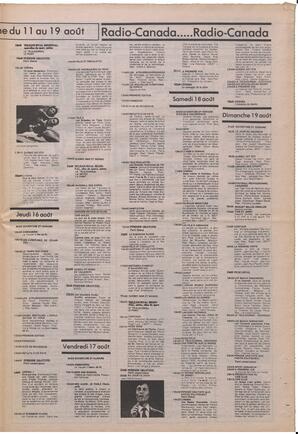 Le Soleil de Colombie, August 10, 1984, page 9