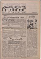Le Soleil de Colombie, July 6, 1984
