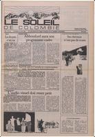 Le Soleil de Colombie, June 29, 1984