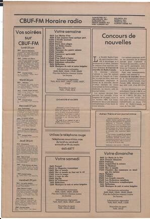 Le Soleil de Colombie, June 22, 1984, page 14