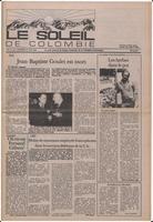 Le Soleil de Colombie, June 15, 1984