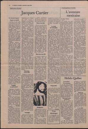 Le Soleil de Colombie, June 1, 1984, page 12