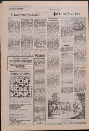 Le Soleil de Colombie, May 11, 1984, page 14