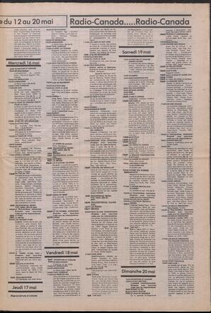 Le Soleil de Colombie, May 11, 1984, page 9