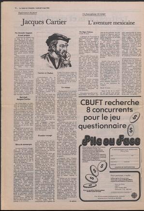 Le Soleil de Colombie, May 4, 1984, page 12