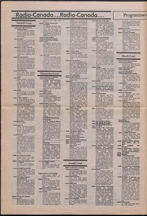 Le Soleil de Colombie, May 4, 1984, page 8